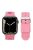 For Apple Watch 10 46mm / Ultra 2 / Ultra 49mm / 9 8 7 45mm / SE (2023) SE (2022) SE 6 5 4 44mm / 3 2 1 42mm Waterproof Nylon Watch Band - Pink