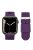 For Apple Watch 10 46mm / Ultra 2 / Ultra 49mm / 9 8 7 45mm / SE (2023) SE (2022) SE 6 5 4 44mm / 3 2 1 42mm Waterproof Nylon Watch Band - Purple