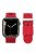 For Apple Watch 10 46mm / Ultra 2 / Ultra 49mm / 9 8 7 45mm / SE (2023) SE (2022) SE 6 5 4 44mm / 3 2 1 42mm Waterproof Nylon Watch Band - Red