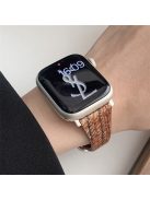 For Apple Watch 10 46mm / Ultra 2 / Ultra 49mm / 9 8 7 45mm / SE (2023) SE (2022) SE 6 5 4 44mm / 3 2 1 42mm Woolen Watch Band - Brown