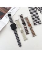 For Apple Watch 10 46mm / Ultra 2 / Ultra 49mm / 9 8 7 45mm / SE (2023) SE (2022) SE 6 5 4 44mm / 3 2 1 42mm Woolen Winter Watch Straps - Black