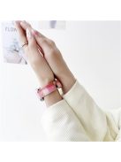 For Apple Watch 10 46mm / Ultra 2 / Ultra 49mm / 9 8 7 45mm / SE (2023) SE (2022) SE 6 5 4 44mm / 3 2 1 42mm Woolen Wristband Bracelet - Pink Purple