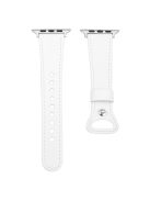 For Apple Watch 10 46mm / Ultra 2 / Ultra 49mm / 9 8 7 45mm / SE (2023) SE (2022) SE 6 5 4 44mm / 3 2 1 42mm Wrist Strap - White