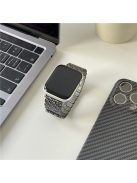 For Apple Watch 10 46mm / Ultra 2 / Ultra 49mm / 9 8 7 45mm / SE (2023) SE (2022) SE 6 5 4 44mm / 3 2 1 42mm Wrist Strap Magnetic Watch Band - Carbon Fiber 1