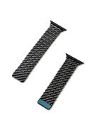 For Apple Watch 10 46mm / Ultra 2 / Ultra 49mm / 9 8 7 45mm / SE (2023) SE (2022) SE 6 5 4 44mm / 3 2 1 42mm Wrist Strap Magnetic Watch Band - Carbon Fiber 2