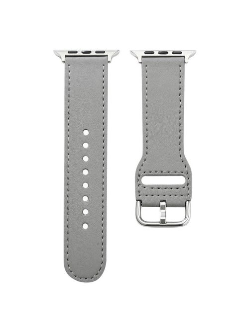 For Apple Watch 10 46mm / Ultra 2 / Ultra 49mm / 9 8 7 45mm / SE (2023) SE (2022) SE 6 5 4 44mm / 3 2 1 42mm Wristwatch Strap Replacement - Grey