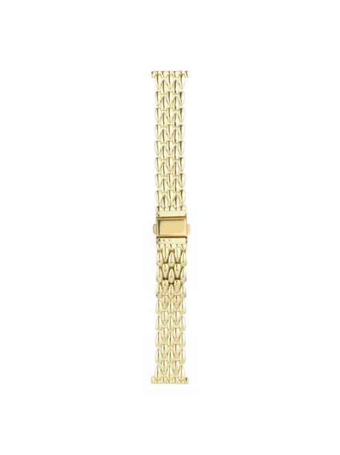 For Apple Watch 10 46mm / Ultra 2 / Ultra 49mm / 9 8 7 45mm / SE (2023) SE (2022) SE 6 5 4 44mm / 3 2 1 42mm Zinc Alloy Band - Gold