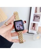 For Apple Watch 10 46mm / Ultra 2 / Ultra 49mm / 9 8 7 45mm / SE (2023) SE (2022) SE 6 5 4 44mm / 3 2 1 42mm Zinc Alloy Band - Gold