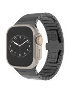 For Apple Watch 10 46mm / Ultra 2 / Ultra 49mm / 9 8 7 45mm / SE (2023) SE (2022) SE 6 5 4 44mm / 3 2 1 42mm Zinc Alloy Men Watch Strap - Black