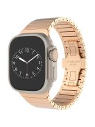 For Apple Watch 10 46mm / Ultra 2 / Ultra 49mm / 9 8 7 45mm / SE (2023) SE (2022) SE 6 5 4 44mm / 3 2 1 42mm Zinc Alloy Men Watch Strap - Gold