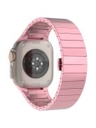 For Apple Watch 10 46mm / Ultra 2 / Ultra 49mm / 9 8 7 45mm / SE (2023) SE (2022) SE 6 5 4 44mm / 3 2 1 42mm Zinc Alloy Men Watch Strap - Pink