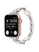 For Apple Watch 10 46mm / Ultra 2 / Ultra 49mm / 9 8 7 45mm / SE (2023) SE (2022) SE 6 5 4 44mm / 3 2 1 42mm Zinc Alloy Watch Band - Silver