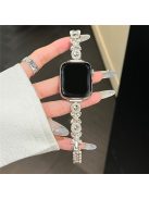 For Apple Watch 10 46mm / Ultra 2 / Ultra 49mm / 9 8 7 45mm / SE (2023) SE (2022) SE 6 5 4 44mm / 3 2 1 42mm Zinc Alloy Watch Band - Starlight