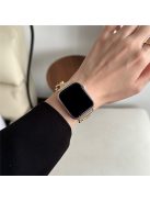 For Apple Watch 10 46mm / Ultra 2 / Ultra 49mm / 9 8 7 45mm / SE (2023) SE (2022) SE 6 5 4 44mm / 3 2 1 42mm Zinc Alloy Watch Strap - Gold