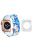 For Apple Watch Series 1 / 2 / 3 42mm Pattern Printing Silicone Strap with White TPU Case - Style G