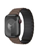 For Apple Watch Series 10 42mm / 9  8 7 41mm /  6 5 4 SE (2023) SE(2022) SE 40mm /  3 2 1 38mm Watchband Magnetic Strap - Chocolate+Balck