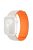 For Apple Watch Series 10 42mm / 9  8 7 41mm /  6 5 4 SE (2023) SE(2022) SE 40mm /  3 2 1 38mm Watchband Magnetic Strap - Starlight+Orange