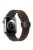 For Apple Watch Series 10 42mm / 9 8 7 41mm  /  6 5 4 SE (2022) SE (2023) SE 40mm  /  Series 3 2 1 38mm Magnetic Genuine Cow Leather Strap - Crazy Horse / Dark Brown