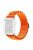 For Apple Watch Series 10 42mm / 9 8 7 41mm / 6 5 4 SE SE (2022) SE (2023) 40mm / 3 2 1 38mm Braided Nylon Watch Band Adjustable Replacement Strap, Size: M - Orange