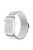 For Apple Watch Series 10 42mm / 9 8 7 41mm / 6 5 4 SE SE (2022) SE (2023) 40mm / 3 2 1 38mm Braided Nylon Watch Band Adjustable Replacement Strap, Size: M - White