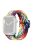 For Apple Watch Series 10 42mm / 9 8 7 41mm / 6 5 4 SE SE (2022) SE (2023) 40mm / 3 2 1 38mm Braided Stretchy Band Adjustable Elastic Soft Wristband Replacement - Official Multi-Color