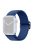 For Apple Watch Series 10 42mm / 9 8 7 41mm / 6 5 4 SE SE (2022) SE (2023) 40mm / 3 2 1 38mm Braided Stretchy Band Adjustable Elastic Soft Wristband Replacement - Sea Blue