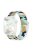 For Apple Watch Series 10 42mm / 9 8 7 41mm / 6 5 4 SE SE (2022) SE (2023) 40mm / 3 2 1 38mm Camouflage Nylon Watch Strap Replacement Adjustable Wrist Band - Cyan