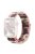 For Apple Watch Series 10 42mm / 9 8 7 41mm / 6 5 4 SE SE (2022) SE (2023) 40mm / 3 2 1 38mm Camouflage Nylon Watch Strap Replacement Adjustable Wrist Band - Pink