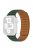 For Apple Watch Series 10 42mm / 9 8 7 41mm / 6 5 4 SE SE (2022) SE (2023) 40mm / 3 2 1 38mm Dual Color Silicone Watch Strap Magnetic Adjustable Wrist Band - Fir Green