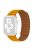 For Apple Watch Series 10 42mm / 9 8 7 41mm / 6 5 4 SE SE (2022) SE (2023) 40mm / 3 2 1 38mm Dual Color Silicone Watch Strap Magnetic Adjustable Wrist Band - Gold