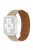 For Apple Watch Series 10 42mm / 9 8 7 41mm / 6 5 4 SE SE (2022) SE (2023) 40mm / 3 2 1 38mm Dual Color Silicone Watch Strap Magnetic Adjustable Wrist Band - Khaki