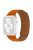 For Apple Watch Series 10 42mm / 9 8 7 41mm / 6 5 4 SE SE (2022) SE (2023) 40mm / 3 2 1 38mm Dual Color Silicone Watch Strap Magnetic Adjustable Wrist Band - Orange