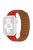 For Apple Watch Series 10 42mm / 9 8 7 41mm / 6 5 4 SE SE (2022) SE (2023) 40mm / 3 2 1 38mm Dual Color Silicone Watch Strap Magnetic Adjustable Wrist Band - Red