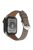 For Apple Watch Series 10 42mm / 9 8 7 41mm / 6 5 4 SE SE (2022) SE (2023) 40mm / 3 2 1 38mm Genuine Leather Anti-Wear Replacement Smart Watch Strap Wrist Band - Grey