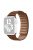 For Apple Watch Series 10 42mm / 9 8 7 41mm / 6 5 4 SE SE (2022) SE (2023) 40mm / 3 2 1 38mm Magnetic Watch Band Genuine Leather Replacement Strap - Brown