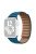 For Apple Watch Series 10 42mm / 9 8 7 41mm / 6 5 4 SE SE (2022) SE (2023) 40mm / 3 2 1 38mm Magnetic Watch Band Genuine Leather Replacement Strap - Cape Blue