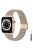 For Apple Watch Series 10 42mm / 9 8 7 41mm / 6 5 4 SE SE (2022) SE (2023) 40mm / 3 2 1 38mm Milanese Mesh Stainless Steel Watch Band Wrist Strap - Rose Gold