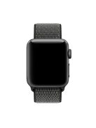 For Apple Watch Series 10 42mm / 9 8 7 41mm / 6 5 4 SE SE (2022) SE (2023) 40mm / 3 2 1 38mm Nylon Watch Band Adjustable Strap - Army Green