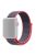 For Apple Watch Series 10 42mm / 9 8 7 41mm / 6 5 4 SE SE (2022) SE (2023) 40mm / 3 2 1 38mm Nylon Watch Band Adjustable Strap - Red