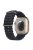 For Apple Watch Series 10 42mm / 9 8 7 41mm / 6 5 4 SE SE (2022) SE (2023) 40mm / 3 2 1 38mm Ocean Band Adjustable Silicone Sport Loop Strap - Midnight Black