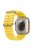 For Apple Watch Series 10 42mm / 9 8 7 41mm / 6 5 4 SE SE (2022) SE (2023) 40mm / 3 2 1 38mm Ocean Band Adjustable Silicone Sport Loop Strap - Yellow