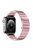 For Apple Watch Series 10 42mm / 9 8 7 41mm / 6 5 4 SE SE (2022) SE (2023) 40mm / 3 2 1 38mm Quick Release Watch Band Magnetic Stainless Steel Replacement Watch Strap - Pink