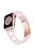 For Apple Watch Series 10 42mm / 9 8 7 41mm / 6 5 4 SE SE (2022) SE (2023) 40mm / 3 2 1 38mm Resin Smart Watch Strap D Shape Design Wristband with Stainless Steel Buckle - Pink Mix