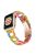 For Apple Watch Series 10 42mm / 9 8 7 41mm / 6 5 4 SE SE (2022) SE (2023) 40mm / 3 2 1 38mm Resin Smart Watch Strap D Shape Design Wristband with Stainless Steel Buckle - Rainbow