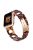 For Apple Watch Series 10 42mm / 9 8 7 41mm / 6 5 4 SE SE (2022) SE (2023) 40mm / 3 2 1 38mm Resin Smart Watch Strap D Shape Design Wristband with Stainless Steel Buckle - Tortoiseshell