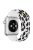 For Apple Watch Series 10 42mm / 9 8 7 41mm / 6 5 4 SE SE (2022) SE (2023) 40mm / 3 2 1 38mm Silicone Watch Band Fadeless Pattern Printed Sport Strap Replacement - Leopard Print