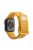 For Apple Watch Series 10 42mm / 9 8 7 41mm / 6 5 4 SE SE (2022) SE (2023) 40mm / 3 2 1 38mm Silicone Watch Band Quick Release Watch Strap Replacement Watchband with Button - Yellow