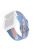 For Apple Watch Series 10 42mm / 9 8 7 41mm / 6 5 4 SE SE (2022) SE (2023) 40mm / 3 2 1 38mm Silicone Watch Band Rainbow Color Watch Strap Quick Release Watchband - Blue Pink