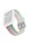 For Apple Watch Series 10 42mm / 9 8 7 41mm / 6 5 4 SE SE (2022) SE (2023) 40mm / 3 2 1 38mm Silicone Watch Band Rainbow Color Watch Strap Quick Release Watchband - Rainbow