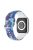 For Apple Watch Series 10 42mm / 9 8 7 41mm / 6 5 4 SE SE (2022) SE (2023) 40mm / 3 2 1 38mm Silicone Watch Strap - Flow Color Blue